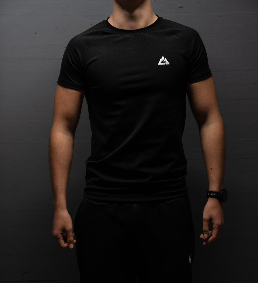 Crux Performance T-Shirt – Schwarz