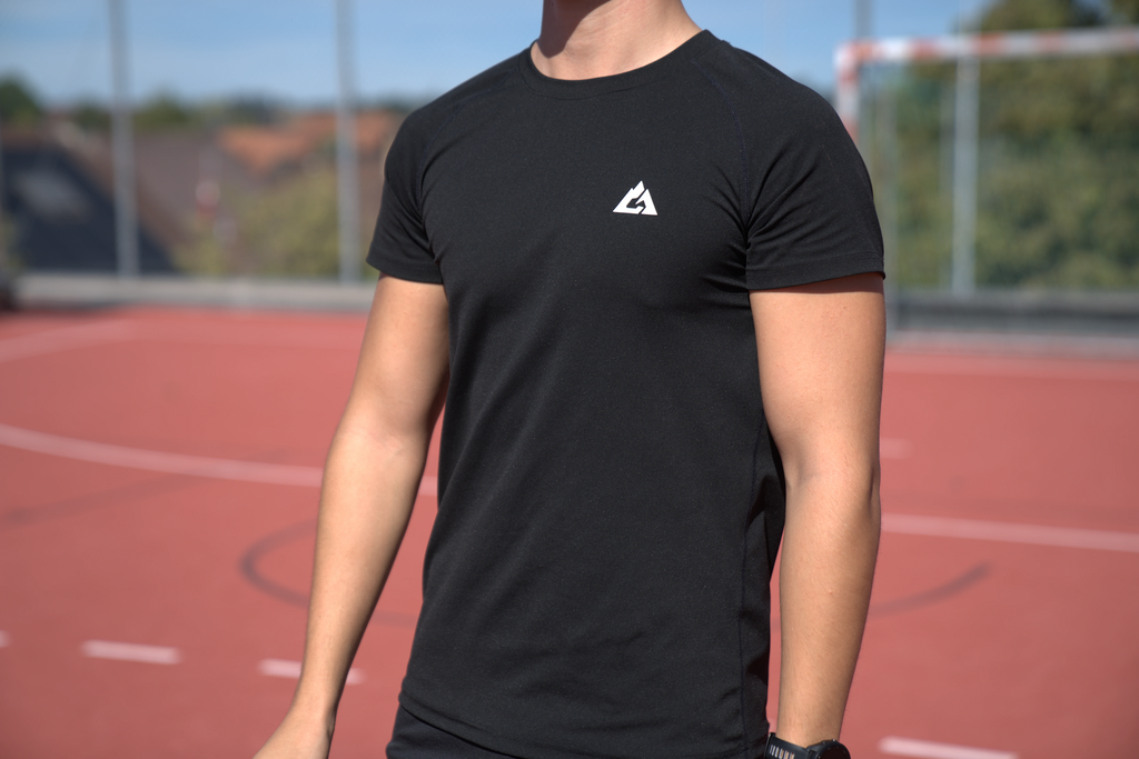 Crux Performance T-Shirt – Schwarz