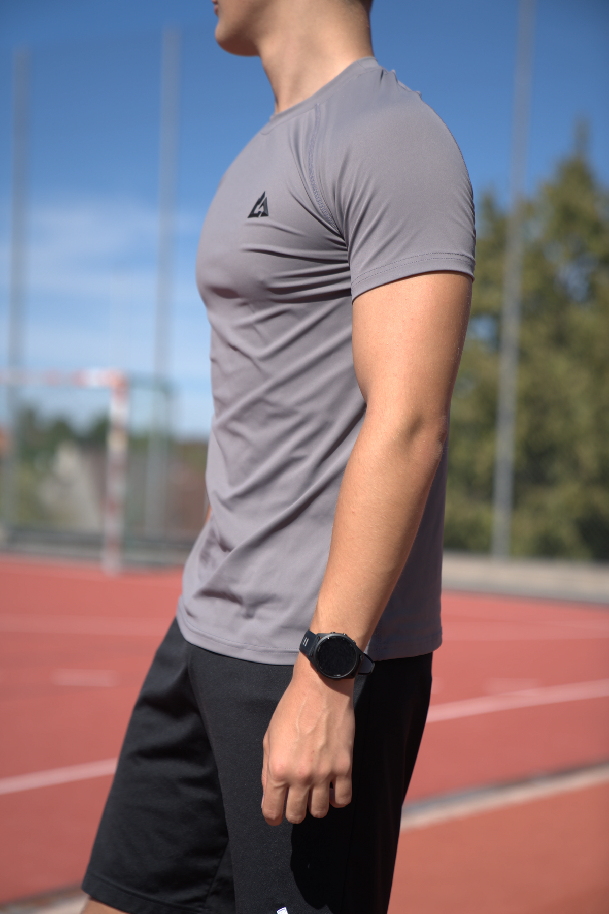 Crux Performance T-Shirt – Grau